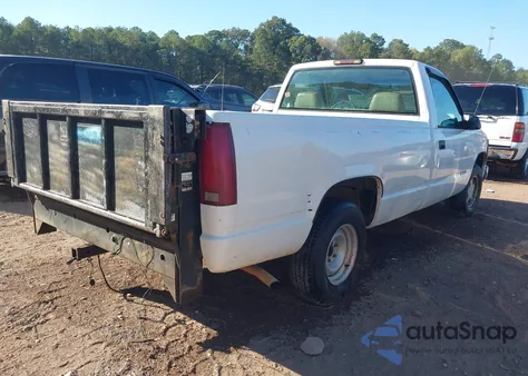 1997 Chevrolet C1500 Fleetside W/T из США, поврежденный, VIN 1GCEC14W6VZ138243